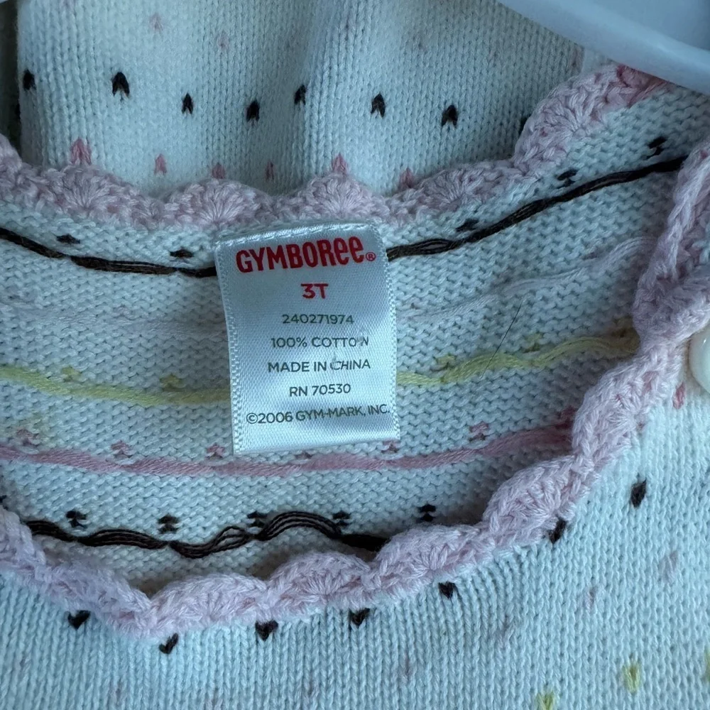 Gymboree Sweet Little Knit Sweater Dress. Size 3, Excellent Condition.